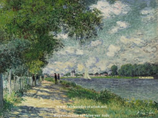 La Senna ad Argenteuil – Dipinto di Monet Claude Monet 2025-05-01