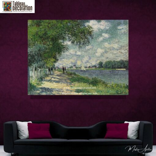 La Senna ad Argenteuil – Dipinto di Monet Claude Monet 2025-05-02 6