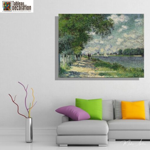 La Senna ad Argenteuil – Dipinto di Monet Claude Monet 2025-05-02 5