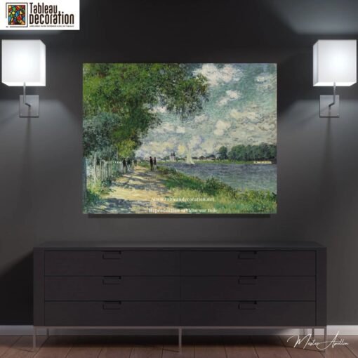 La Senna ad Argenteuil – Dipinto di Monet Claude Monet 2025-05-02 7