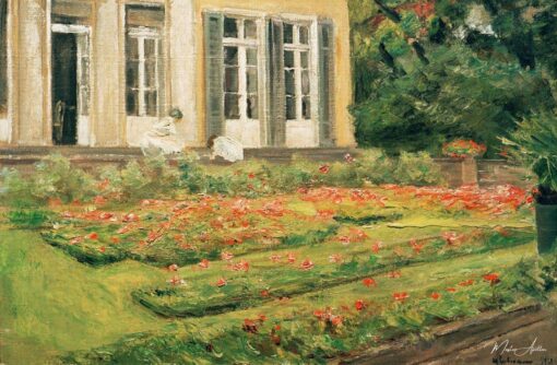 La terrazza di fiori nel giardino di Wannsee dopo nord-ovest – Max Liebermann Max Liebermann 2025-05-19