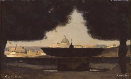 La vasca della villa Medici, 1828 – Camille Corot Camille Corot 2025-04-29