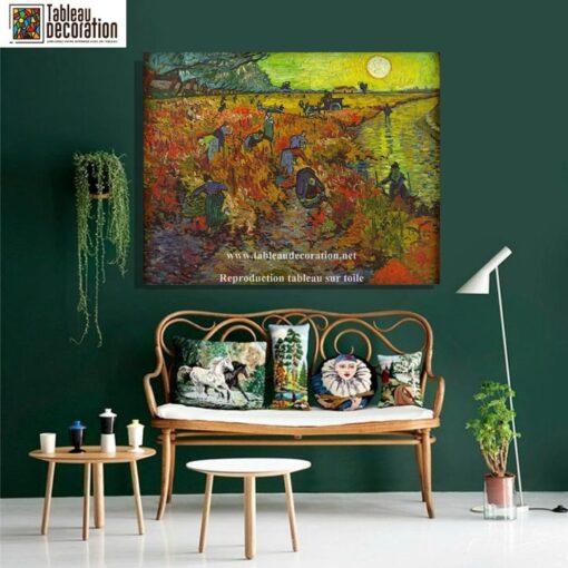 La Vigna rossa di Arles – Van Gogh Riproduzione di quadri famosi 2025-06-01 3