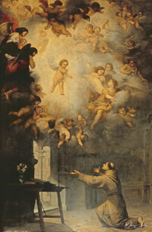 La visione di san Antonio di Padova – Bartolomé Esteban Murillo Bartolomé Esteban Murillo 2025-05-17