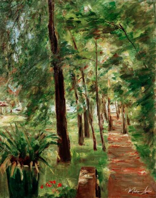 L’allea di betulle nel giardino di Wannsee verso est – Max Liebermann Max Liebermann 2025-05-19
