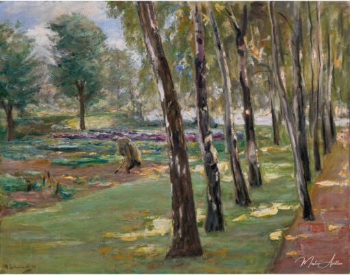 L’allea di betulle nel giardino di Wannsee – vista sul campo di cavoli – Max Liebermann Max Liebermann 2025-05-19