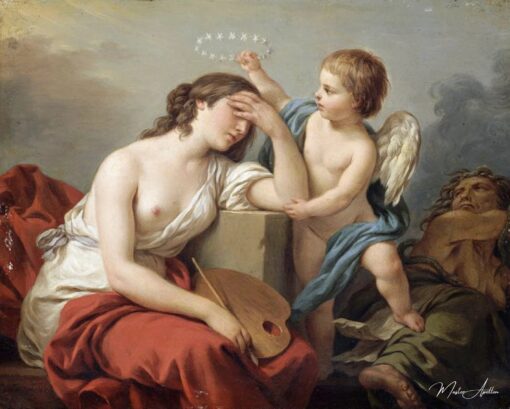 L’Amore delle Arti consola la Pittura dagli scritti ridicoli e avvelenati dei suoi nemici – Louis Jean François Lagrenée Louis Jean François Lagrenée 2025-05-23