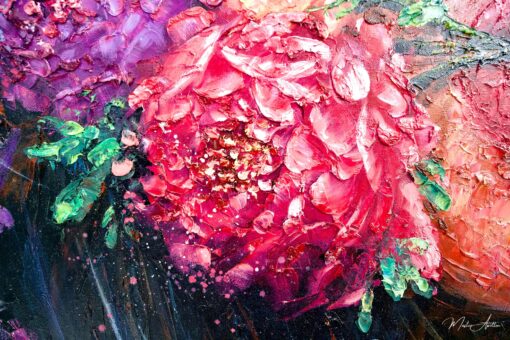 L’amore in Fiori | 200 x 200 cm Pittura Originale in Vendita 2025-04-28 12