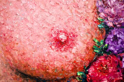 L’amore in Fiori | 200 x 200 cm Pittura Originale in Vendita 2025-04-28 17