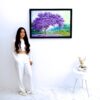 The Purple Tree - Chaloemkiat | 90 x 60 cm Reproductions de tableaux à la peinture à l’huile