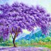 The Purple Tree - Chaloemkiat | 90 x 60 cm Reproductions de tableaux à la peinture à l’huile
