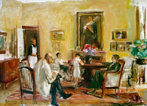 L’artista e la sua famiglia nella sua casa a Wannsee – Max Liebermann Max Liebermann 2025-05-19
