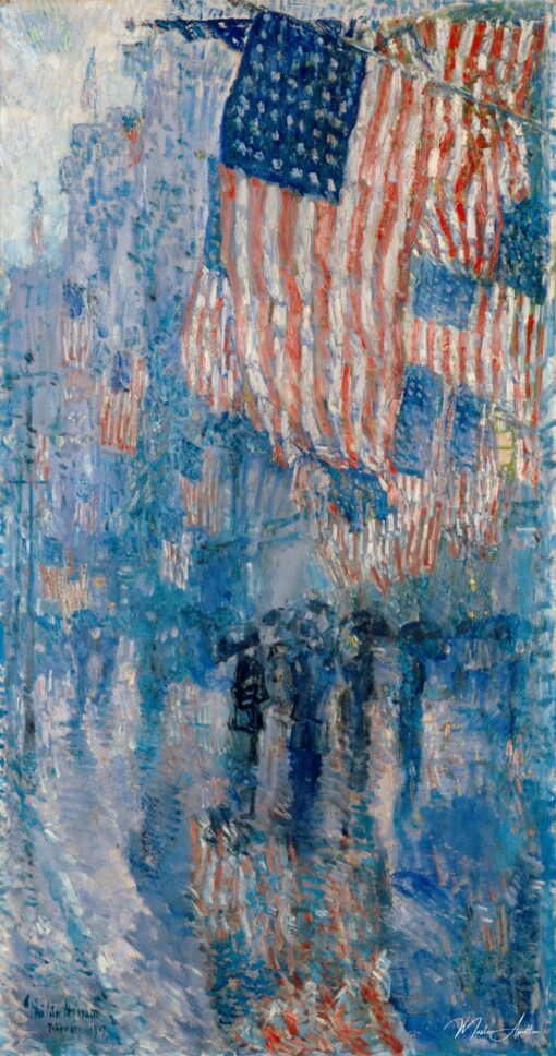 L’avenue sotto la pioggia – Childe Hassam Childe Hassam 2025-06-01