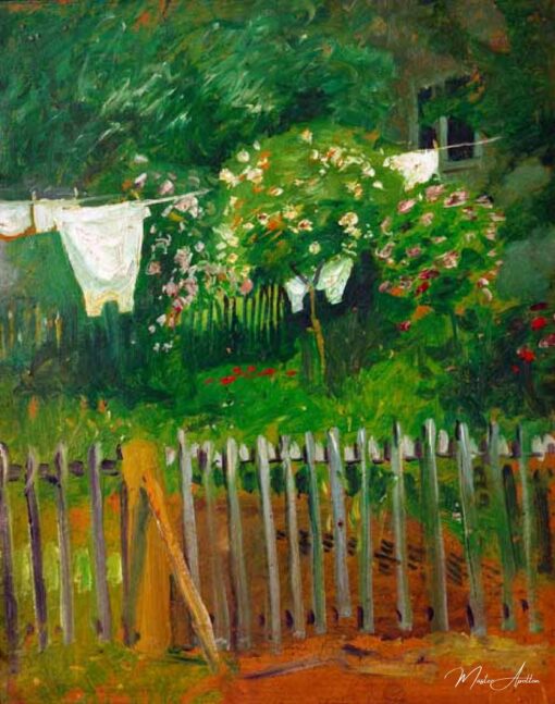 Laverie nel giardino a Kandern – August Macke August Macke 2025-05-11