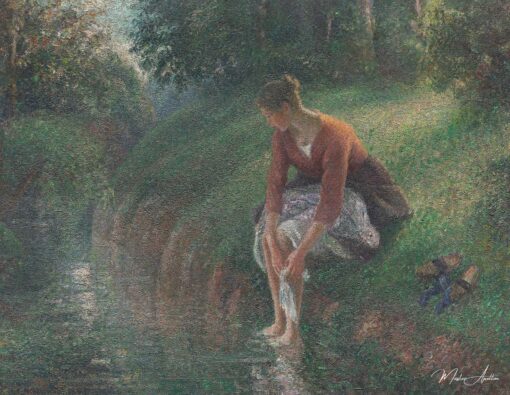 Il bagno di piedi – Camille Pissarro Camille Pissarro 2025-05-16