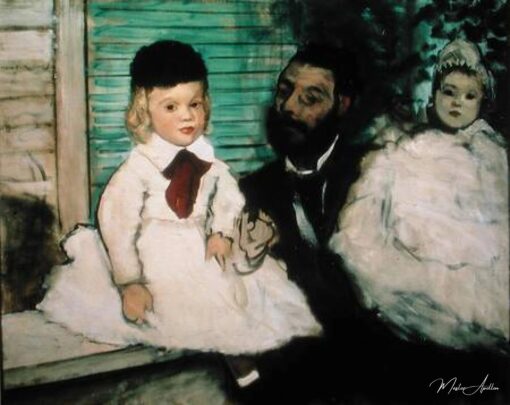 Il barone Lepic con le sue due figlie – Edgar Degas Edgar Degas 2025-05-01