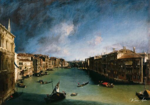 Il Canal Grande di Palazzo Balbi contro Rialto – Giovanni Antonio Canal Giovanni Antonio Canal 2025-06-03
