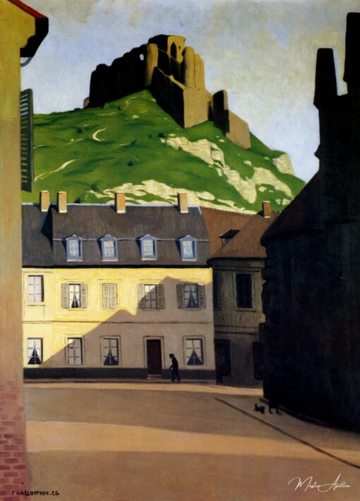 Il Castello forte e la piazza degli Andelys – Félix Edouard Vallotton Félix Vallotton 2025-05-30