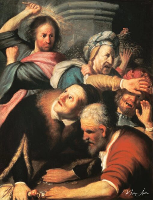 Cristo scaccia dal tempio i prestatori d’argent – Rembrandt van Rijn Rembrandt van Rijn 2025-05-19