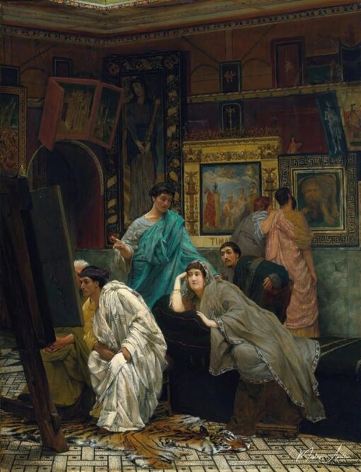 Il collezionista di quadri ai tempi di Augusto (1867) – Lawrence Alma-Tadema Lawrence Alma-Tadema 2025-05-19