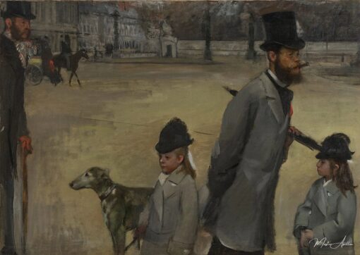 Il Conte Lepic e le sue figlie – Edgar Degas Edgar Degas 2025-05-01