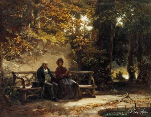 La coppia sulla panchina (passeggiatori che si riposano) – Carl Spitzweg Carl Spitzweg 2025-05-19