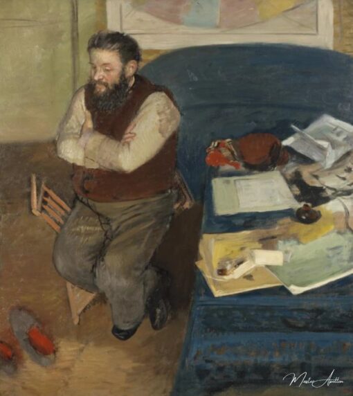 Il critico d’arte Diego Martelli – Edgar Degas Edgar Degas 2025-05-01