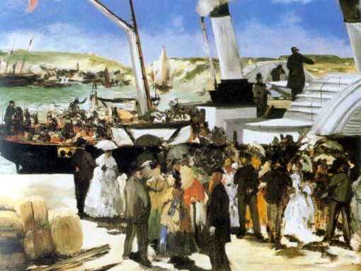 La partenza del vapore da Folkestone – Edouard Manet Édouard Manet 2025-05-19