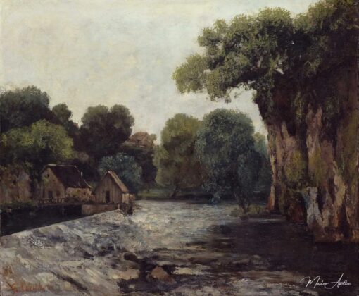 Il déversoir del mulino pittura originale – Gustave Courbet Gustave Courbet 2025-05-17