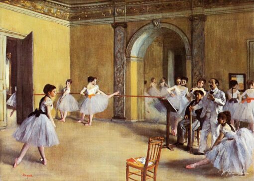 Il Foyer della danza all’Opéra di rue Le Peletier – Edgar Degas Edgar Degas 2025-05-01