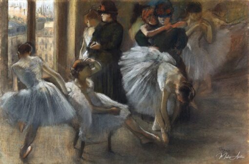 Il Foyer dell’Opera. Preparazione della classe – Edgar Degas Edgar Degas 2025-05-01 2