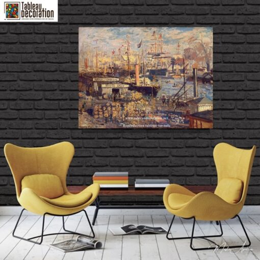 Il Grande Molo ad Havre – Tavola di Monet Claude Monet 2025-05-02 6