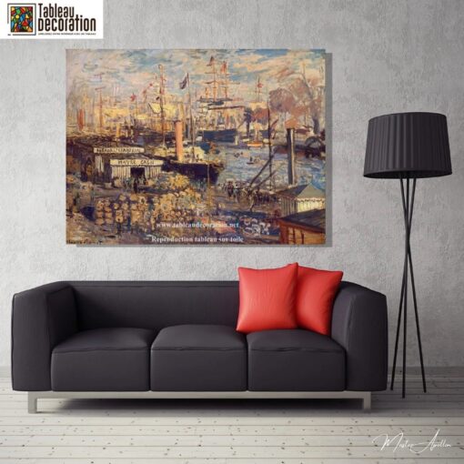 Il Grande Molo ad Havre – Tavola di Monet Claude Monet 2025-05-02 3