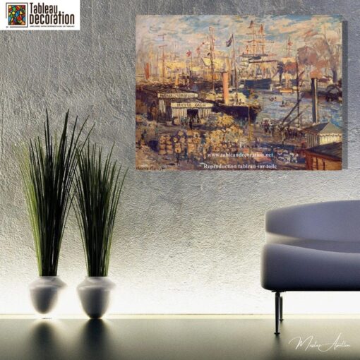 Il Grande Molo ad Havre – Tavola di Monet Claude Monet 2025-05-02 7