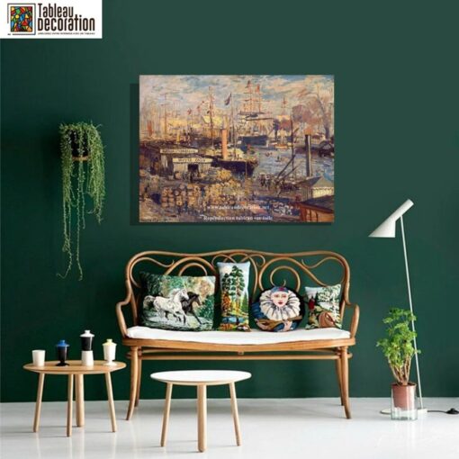 Il Grande Molo ad Havre – Tavola di Monet Claude Monet 2025-05-02 4