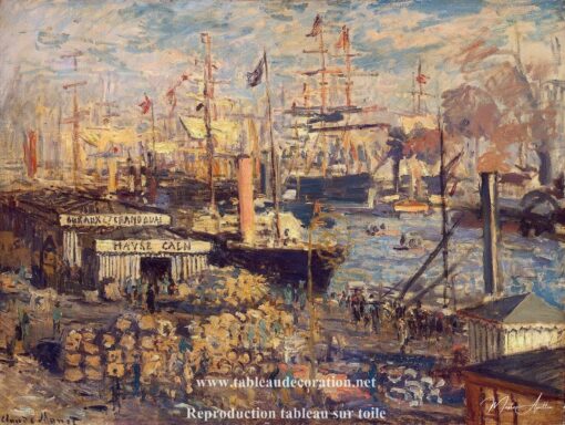 Il Grande Molo ad Havre – Tavola di Monet Claude Monet 2025-05-03