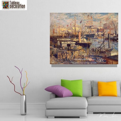 Il Grande Molo ad Havre – Tavola di Monet Claude Monet 2025-05-02 5