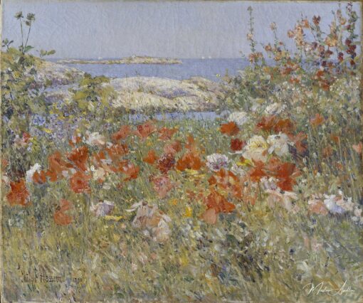 Il giardino di Celia Thaxter, Isole di Shoals, Maine – Childe Hassam Childe Hassam 2025-06-01