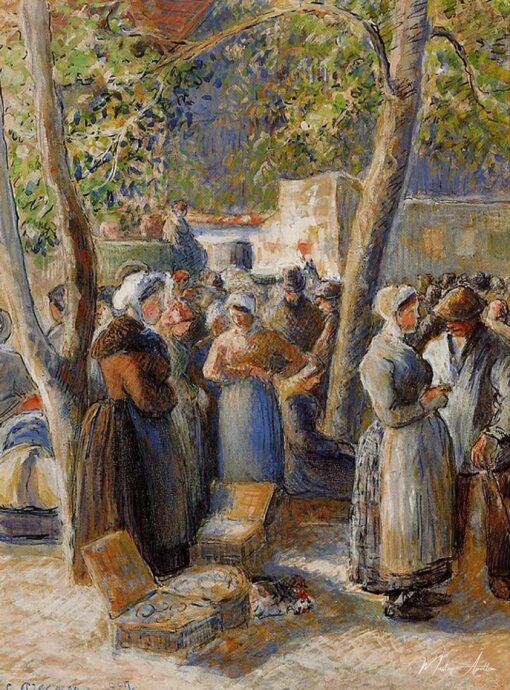 Il mercato a Gisors – Camille Pissarro Camille Pissarro 2025-05-16