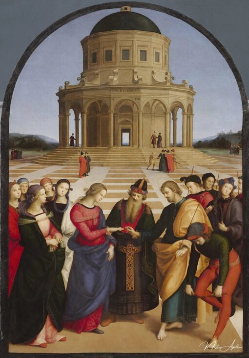 Il matrimonio della Vergine – Raffaello (pittore) Raphaël Sanzio 2025-05-16