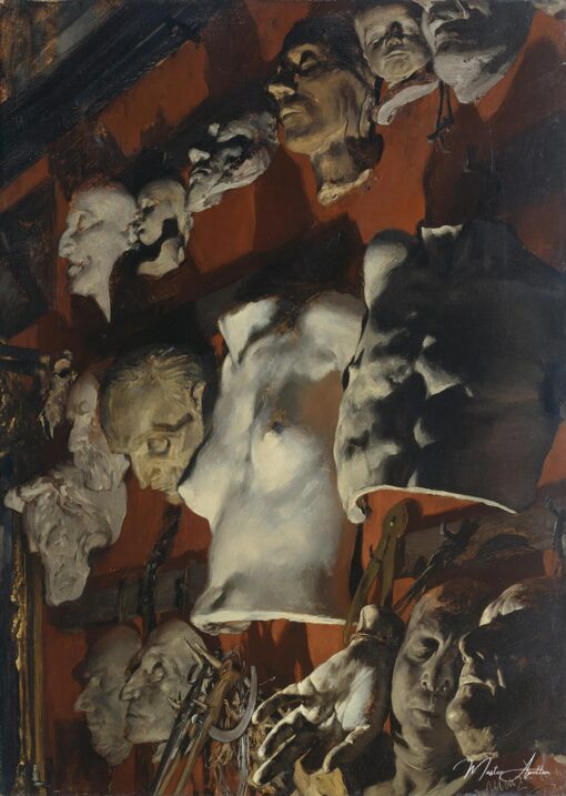 Il muro dello studio – Adolph von Menzel Adolph von Menzel 2025-06-01