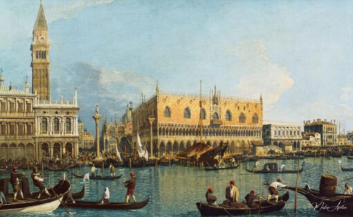 Il palazzo dei Dogi con la Piazzetta – Giovanni Antonio Canal Giovanni Antonio Canal 2025-06-03