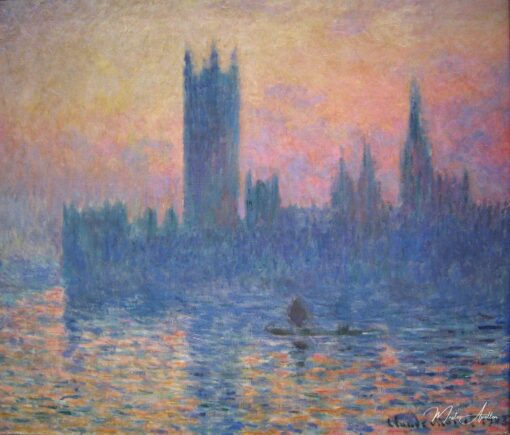 Il Parlamento di Londra, sole al tramonto (W 1598) – Claude Monet Claude Monet 2025-05-03