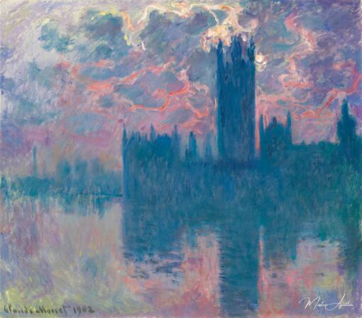 Il Parlamento, sole al tramonto (W1603) – Claude Monet Claude Monet 2025-05-03