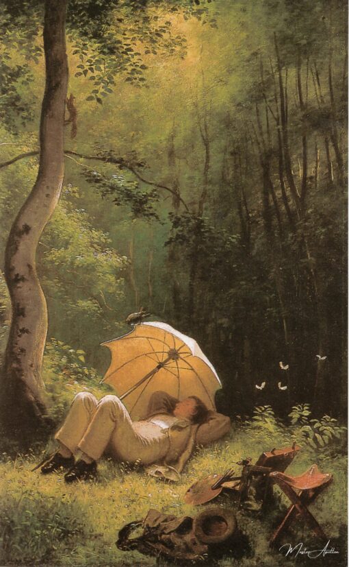 Il Pittore in una radura disteso sotto un ombrellone – Carl Spitzweg Carl Spitzweg 2025-05-19