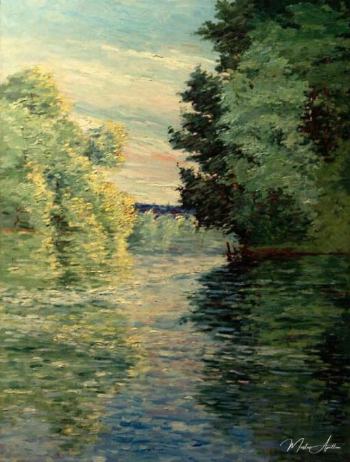 Il piccolo braccio della Senna vicino ad Argenteuil di Caillebotte Gustave Caillebotte 2025-04-19