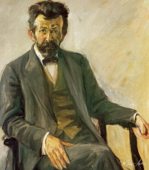 Il poeta Richard Dehmel (1863-1920) – Max Liebermann Max Liebermann 2025-05-19