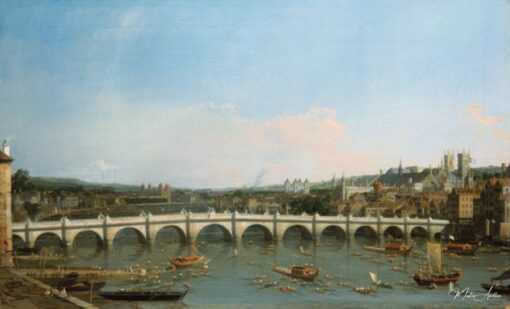 Il ponte di Westminster visto da nord con il palazzo di Lambeth in lontananza – Giovanni Antonio Canal Giovanni Antonio Canal 2025-06-03
