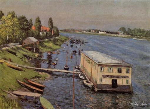 Il Pontone di Argenteuil – Caillebotte Gustave Caillebotte 2025-04-19