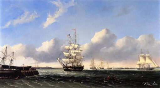 Il porto di New Bedford dall’isola Crow, 1854 – William Bradford William Bradford 2025-05-01